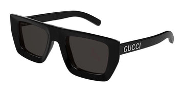 SOLID GRAY LENSES WITH BLACK FRAME
