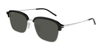 SOLID GRAY LENSES WITH SLIVER FRAME