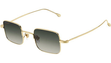 GRAY GRADIENT LENSES WITH LIGHT GOLD FRAME