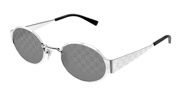 LIGHT GRAY WITH SLIVER MONOGRAM LENSES WITH SLIVER MONOGRAM FRAME