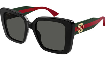 SOLID GRAY LENSES WITH BLACK FRAME