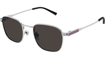 BROWN LENSES WITH SLIVER FRAME