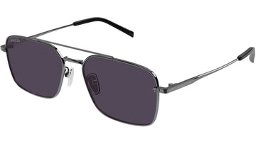 SOLID VIOLET LENSES WITH GUNMETAL FRAME
