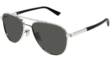 SOLID GRAY LENSES WITH SLIVER FRAME