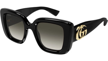 GRAY GRADIENT LENSES WITH BLACK FRAME