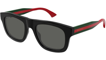 SOLID GRAY LENSES WITH BLACK FRAME