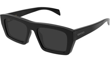 SOLID GRAY LENSES WITH SHINY BLACK FRAME