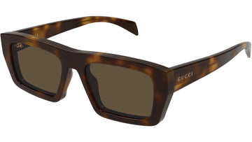 SOLID BROWN LENSES WITH SHINY HAVANA FRAME
