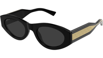 SOLID GRAY LENSES WITH SHINY BLACK FRAME
