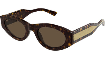 SOLID BROWN LENSES WITH SHINY HAVANA FRAME