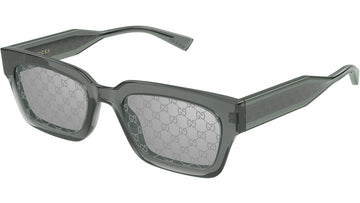 SOLID GRAY WITH MONOGRAM LENSES WITH TRANSPARENT GRAY FRAME
