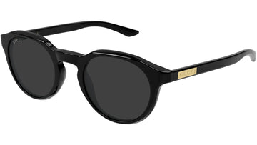 SOLID GRAY LENSES WITH BLACK FRAME