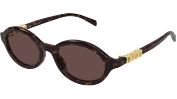 SOLID BROWN LENSES WITH DARK HAVANA FRAME