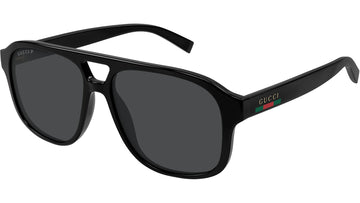 SOLID GRAY POLARIZED LENSES WITH BLACK FRAME