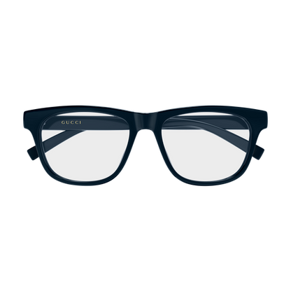 Gucci GG2108O Square Eyeglasses in Blue, angle view