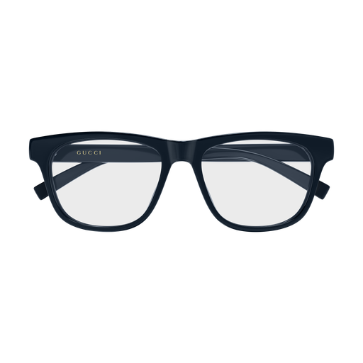 Gucci GG2108O Square Eyeglasses in Blue, angle view