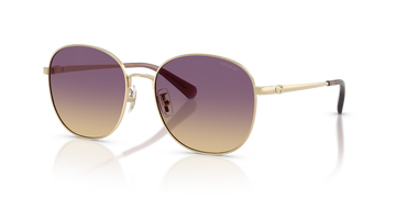 |RIS YELLOW GRADIENT LENSES WITH LIGHT GOLD FRAME
