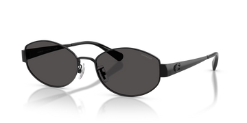 SOLID GRAY LENSES WITH BLACK FRAME