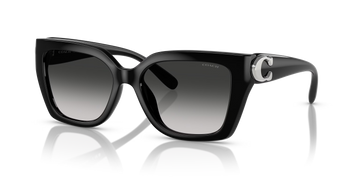 GRAY GRADIENT LENSES WITH BLACK FRAME