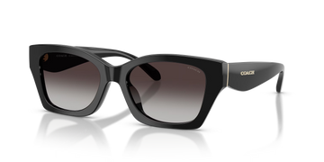 GRAY GRADIENT LENSES WITH BLACK FRAME