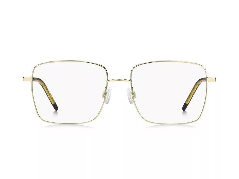 Hugo Boss HG1217 Square Eyeglasses in Gold, side view