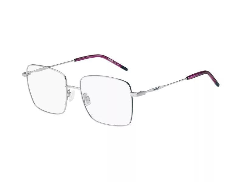 Hugo Boss HG1217 Square Eyeglasses in Silver, front view