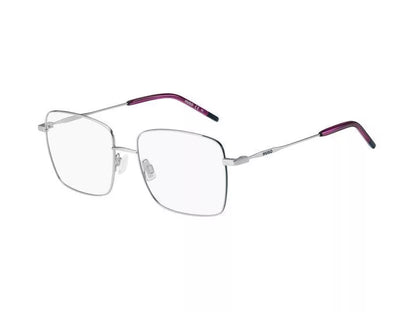 Hugo Boss HG1217 Square Eyeglasses in Silver, front view