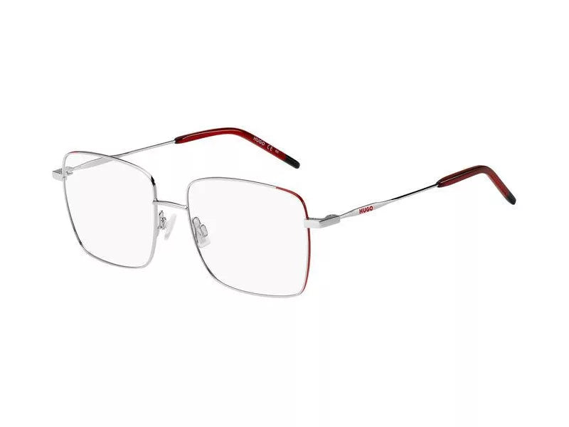 Hugo Boss HG1217 Square Eyeglasses in Gunmetal, front view
