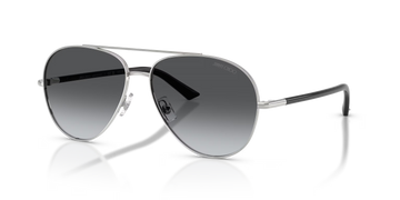GRAY GRADIENT POLARIZED LENSES WITH SILVER FRAME