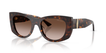 BROWN GRADIENT LENSES WITH HAVANA FRAME