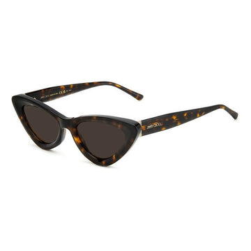 SOLID BROWN LENSES WITH HAVANA FRAME