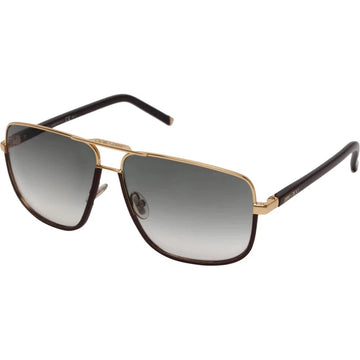 GRAY GRADIENT LENSES WITH GOLD FRAM