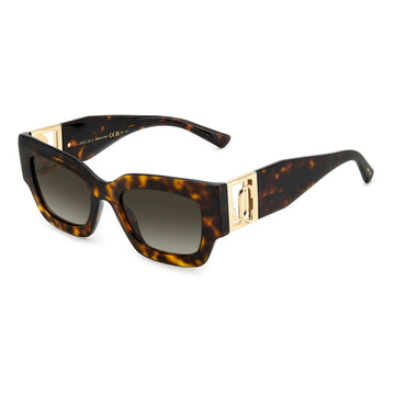 BROWN GRADIENT LENSES WITH HAVANA FRAME