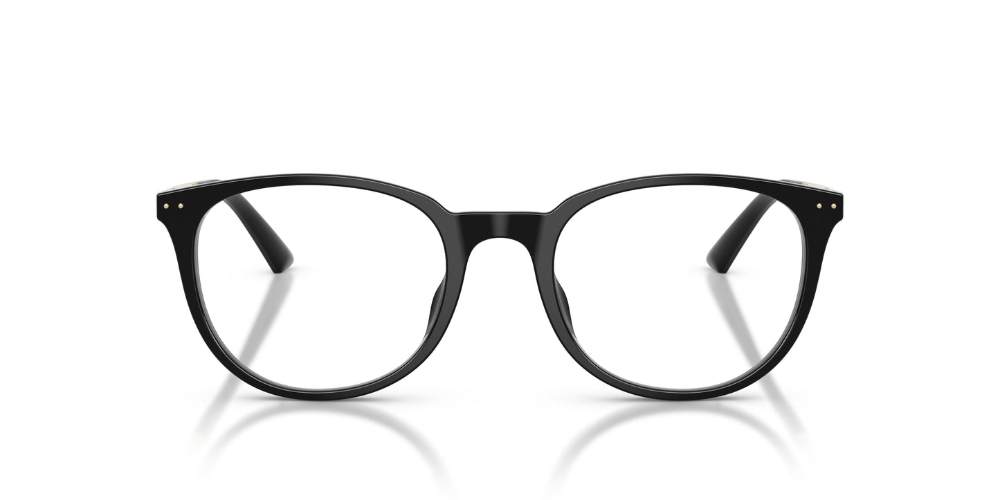 Jimmy Choo JC3055 Oval Eyeglasses in Black, back view