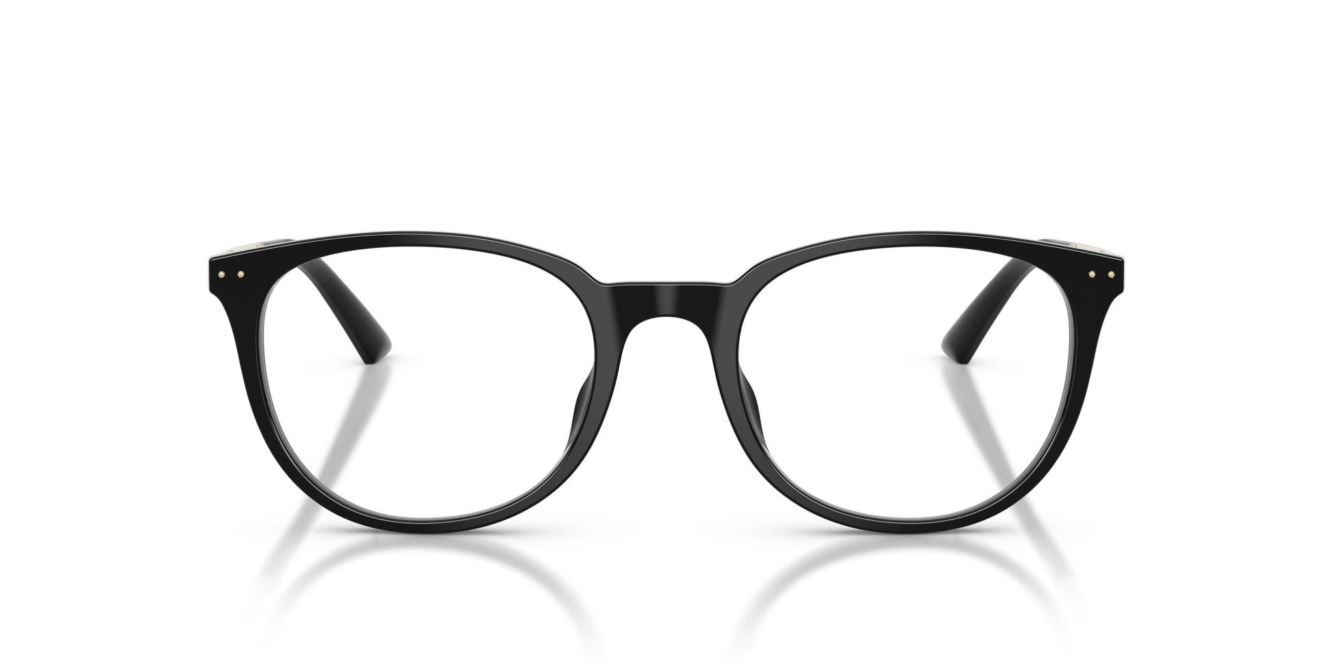 Jimmy Choo JC3055 Oval Eyeglasses in Black, back view