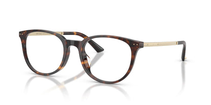Jimmy Choo JC3055 Oval Eyeglasses in Tortoise, angle view
