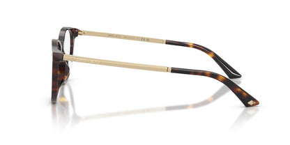 Jimmy Choo JC3055 Oval Eyeglasses in Tortoise, side view