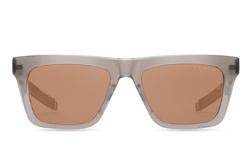 LAND LENS - BROWN POLARIZED / STONE GREY - BRUSHED ANTIQUE SILVER