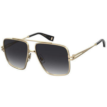 GRAY SHADED LENSES WITH GOLD FRAME