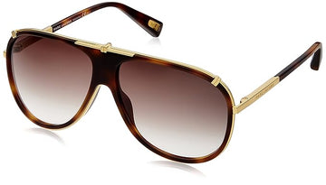BROWN GRADIENT LENSES WITH HAVANA GOLD FRAME