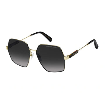 GRAY GRADIENT LENSES WITH BLACK GOLD FRAME