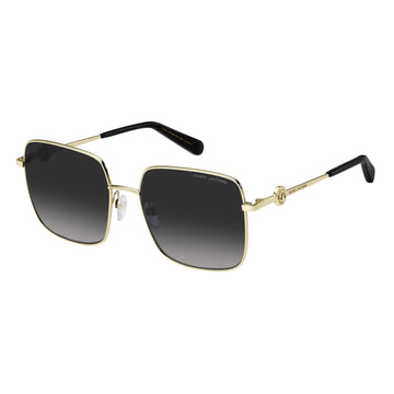 GRAY GRADIENT LENSES WITH GOLD FRAME