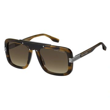 BROWN GRADIENT LENSES WITH HAVANA FRAME