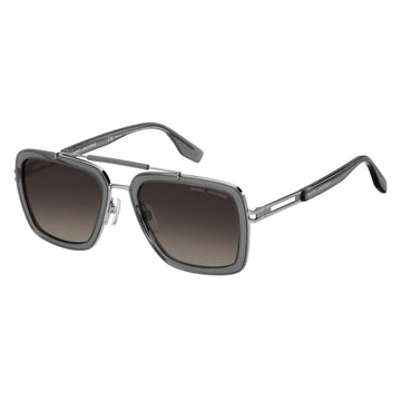 BROWN GRADIENT LENSES WITH GRAY FRAME