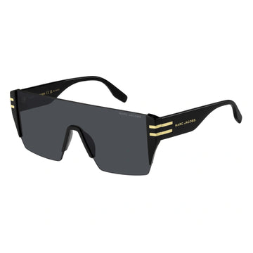 SOLID GRAY LENSES WITH BLACK FRAME