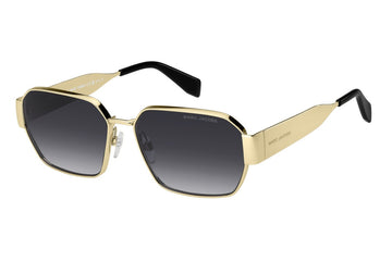 GRAY GRADIENT LENSES WITH GOLD FRAME