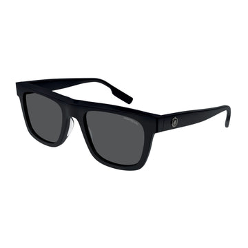 SOLID GRAY LENSES WITH MATTE BLACK FRAME