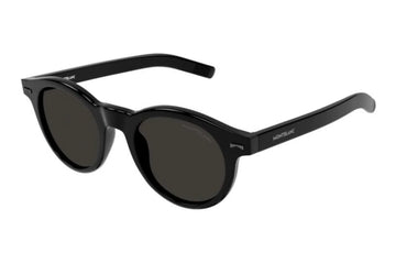 SOLID BLACK LENSES WITH SHINY BLACK FRAME