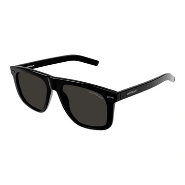 SOLID GRAY LENSES WITH BKACK FRAME