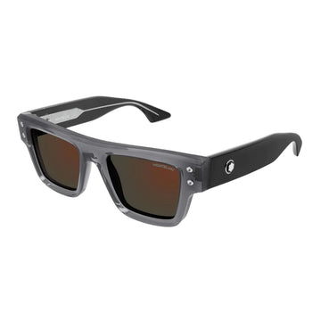BROWN LENSES WITH GRAY FRAME